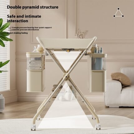 Baby Care Foldable Multifunctional Diaper-changing Table