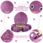 Dog Snuffle Toy Dog Plush Octopus Toys, Dog Puzzle Games Interactive Puppy Toys Chew Toys Slow Feeding Games - Image 8
